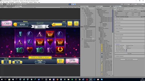unity creating slot machine game